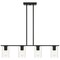 Access Lighting Oslo, LED Linear Pendant, Matte Black Finish, Clear Glass 62586LEDDLP-MBL/CLR - alternate 7